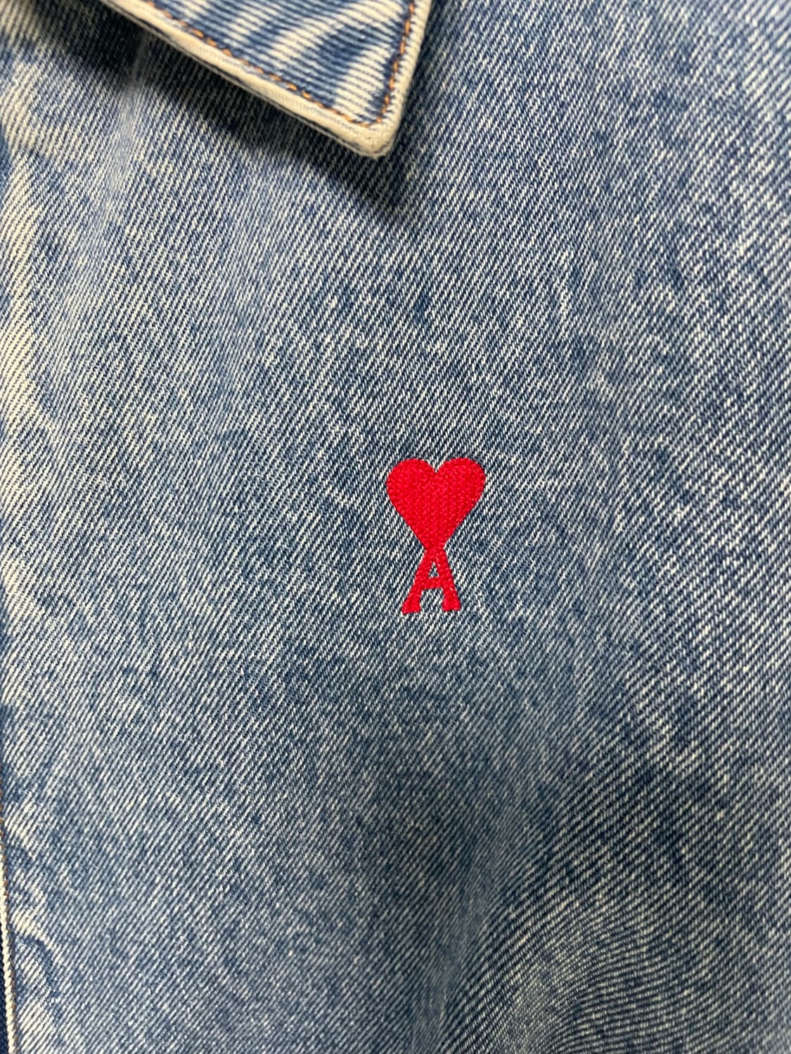 아미 워싱 청자켓 XL 상품이미지2