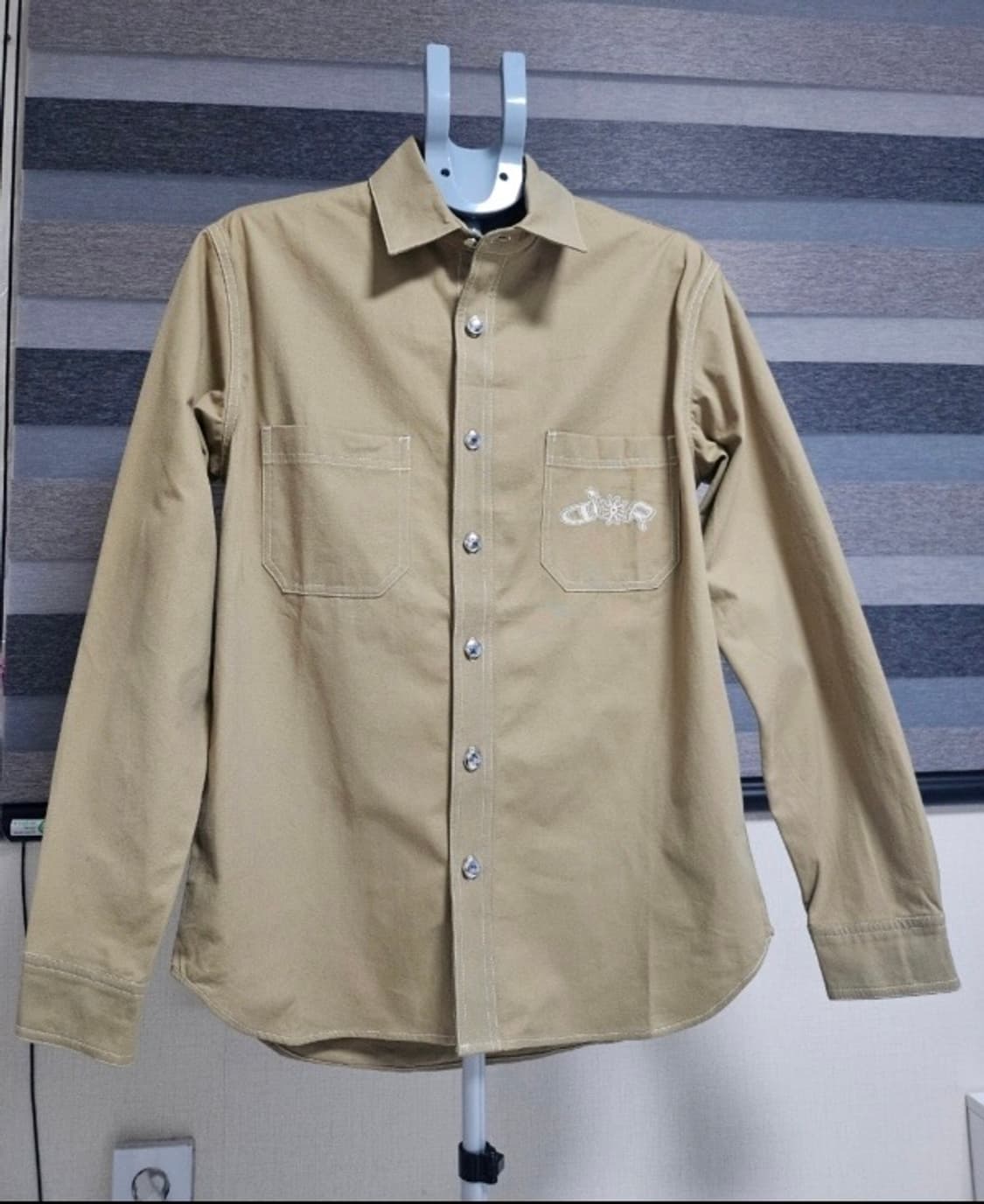 디올 베이지 코튼 셔츠 상품이미지1