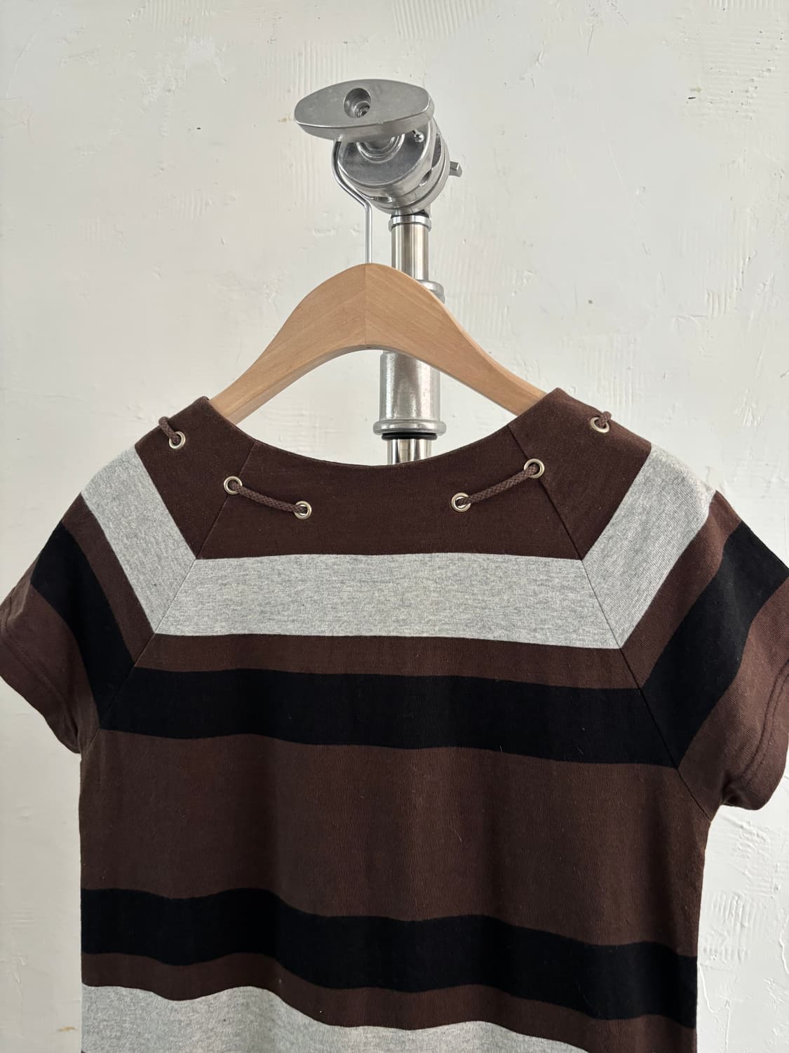 A.P.C. 아페쎄 90s 브라운 단가라 원피스 상품이미지7