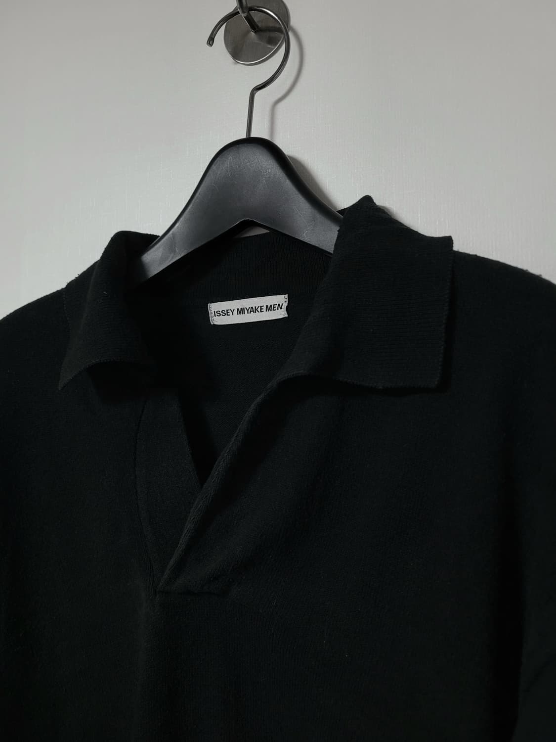 Issey miyake men knit 스키퍼 폴로 상품이미지3