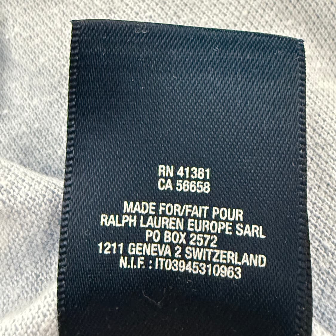 폴로 랄프로렌 소라 하늘 빅포니 카라 반팔 티셔츠 상품이미지7