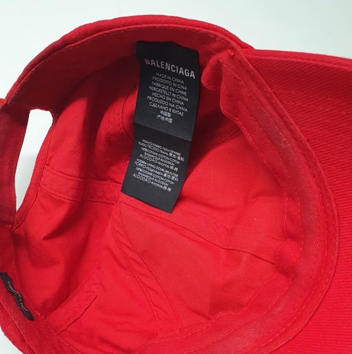 Balenciaga BB Logo Mode Embroidered Cap 상품이미지5