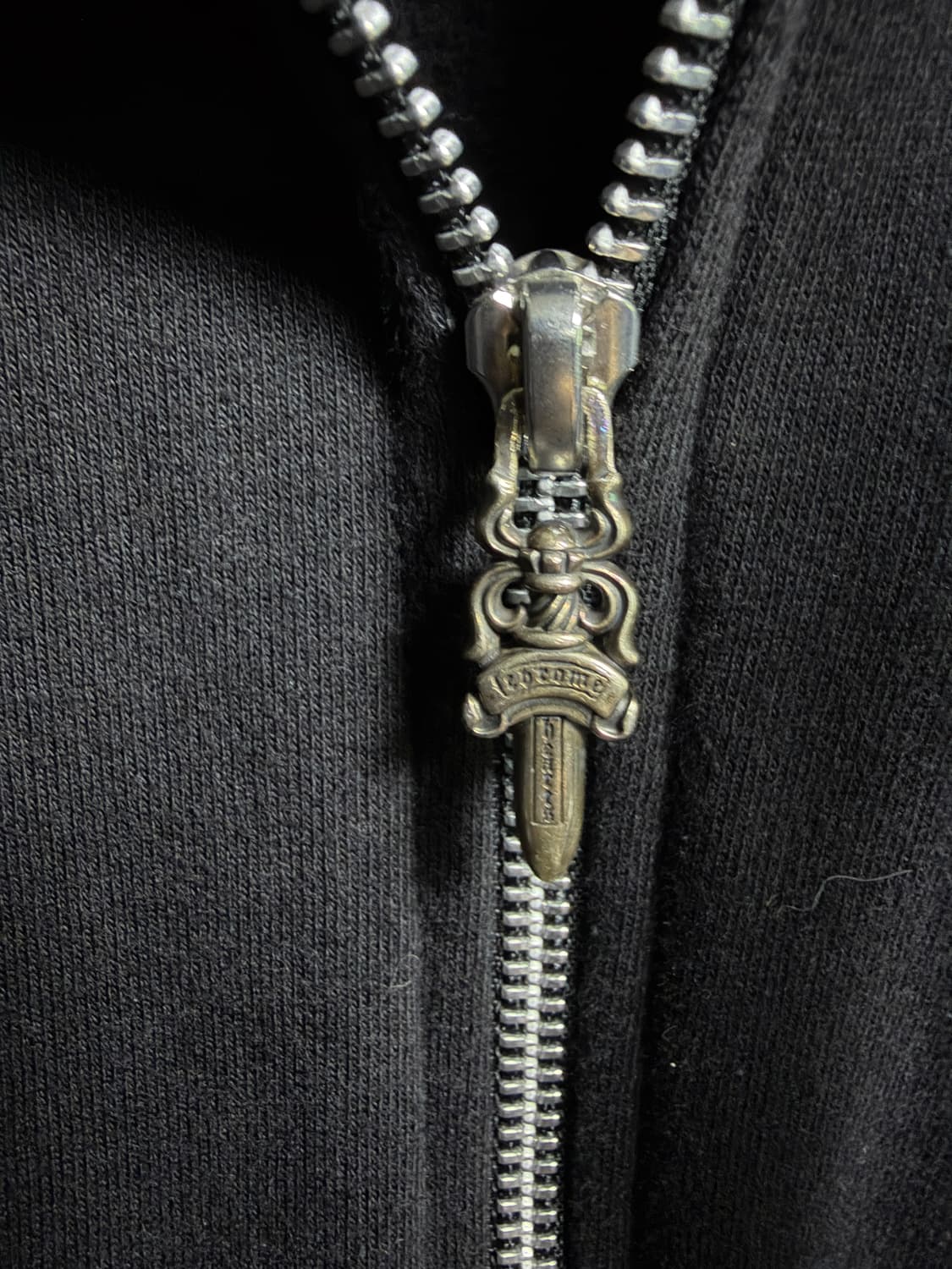 xl ) 크롬하츠 플로랄 홀스슈 퍽유 로고 후드집업 상품이미지4