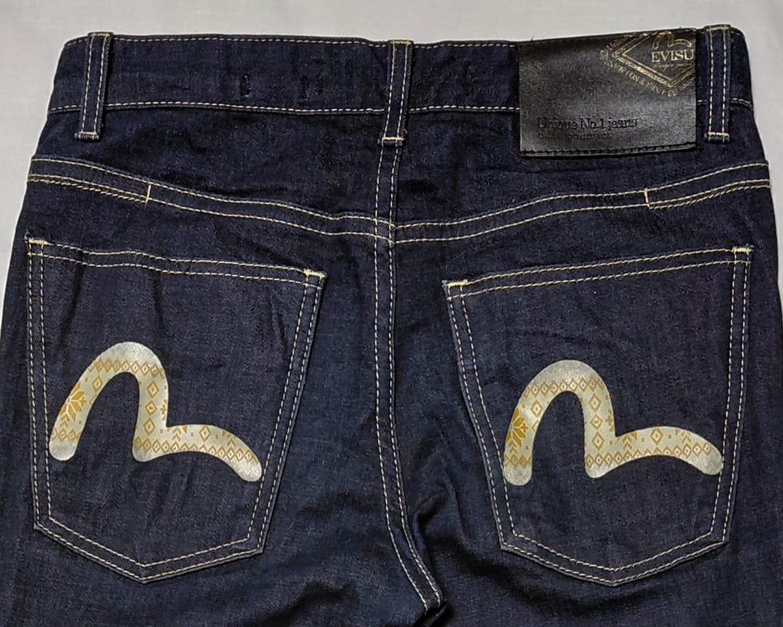 [27] 에비수 Unique No.1 스키니 진 (노르딕 로고 커스텀) 상품이미지1