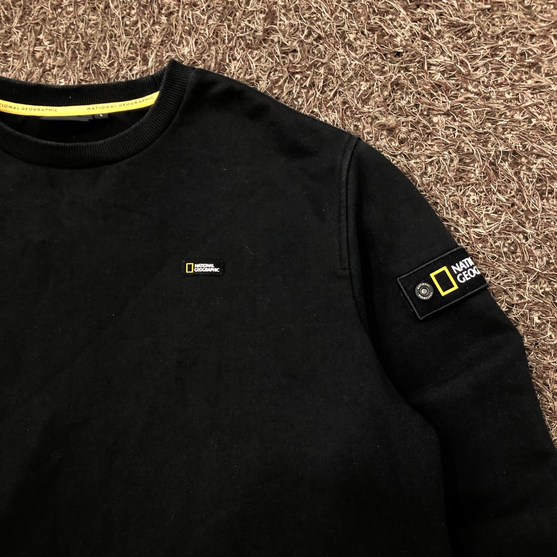 L 내셔널지오그래픽 와펜 맨투맨 상품이미지2