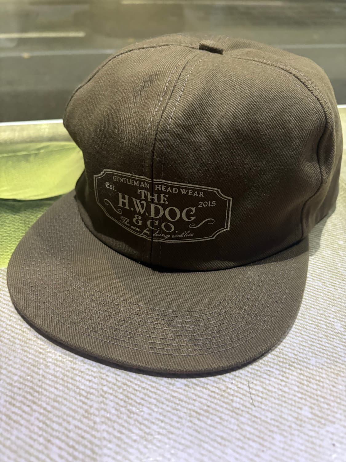 H.W.DOG & CO. 도그앤코 모자 브라운 40 상품이미지1