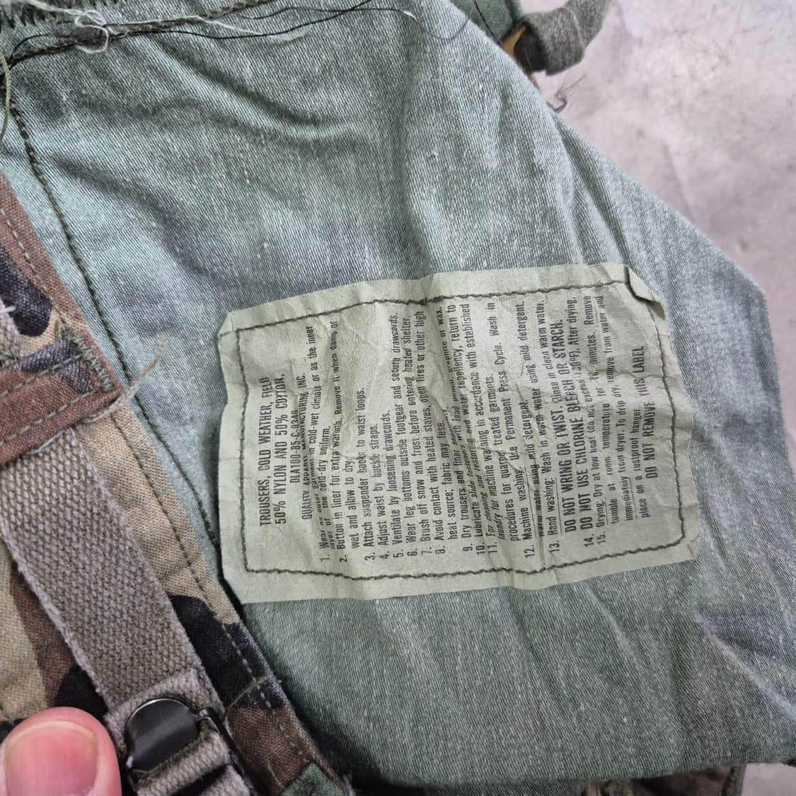 80's 우드랜드 M65 필드팬츠 M/L 상품이미지6