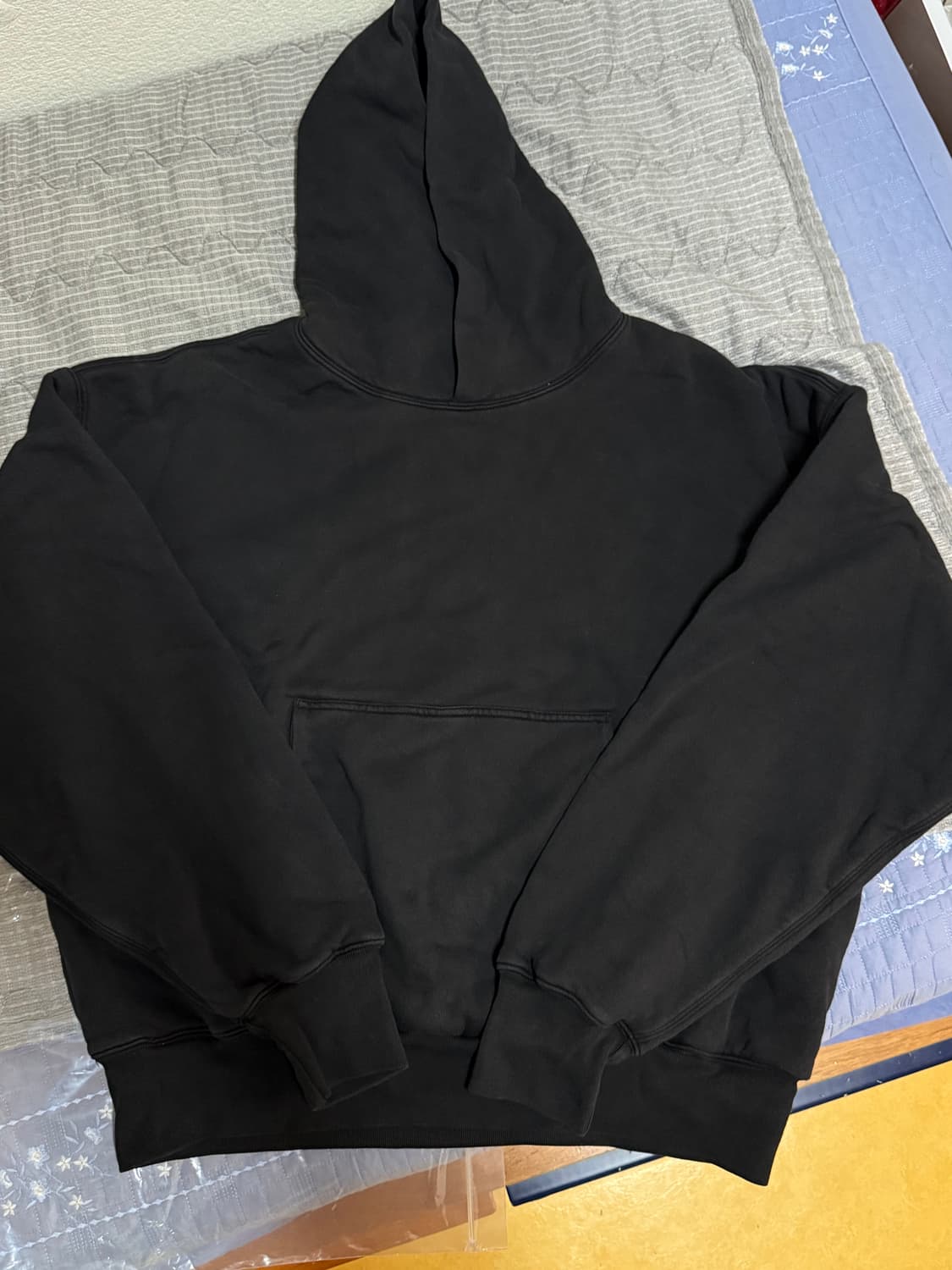 XL] 이지 갭 퍼펙트 후드 블랙 상품이미지3