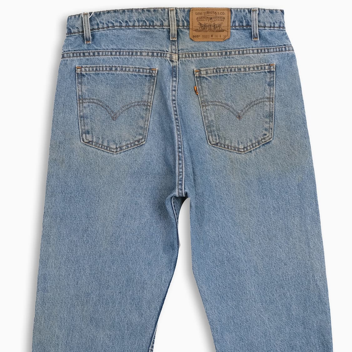 리바이스 505 오렌지탭 연청 90s USA 34인치 OR50536180 상품이미지6