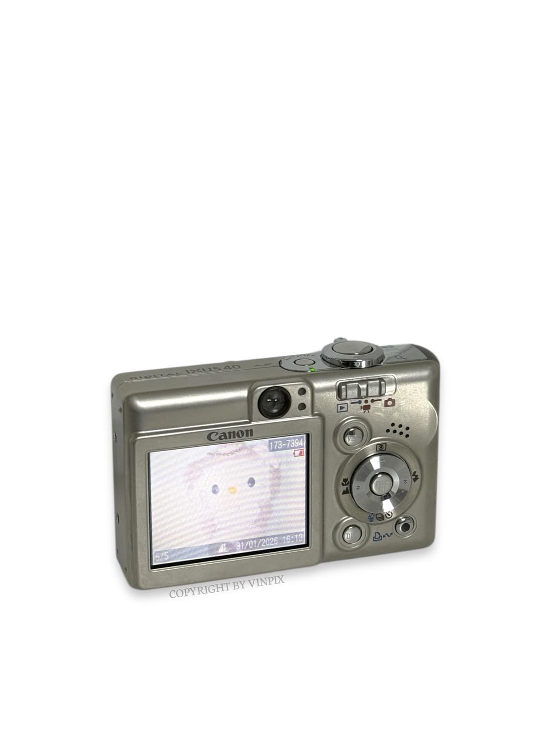 캐논 익서스 40(Canon ixus 40) 빈티지 디지털 카메라 디카 상품이미지7