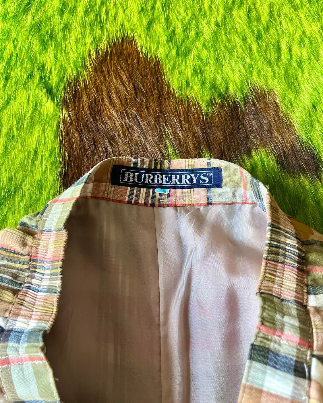 1980-90s Old BURBERRYS Wide Skirt Pants 상품이미지8