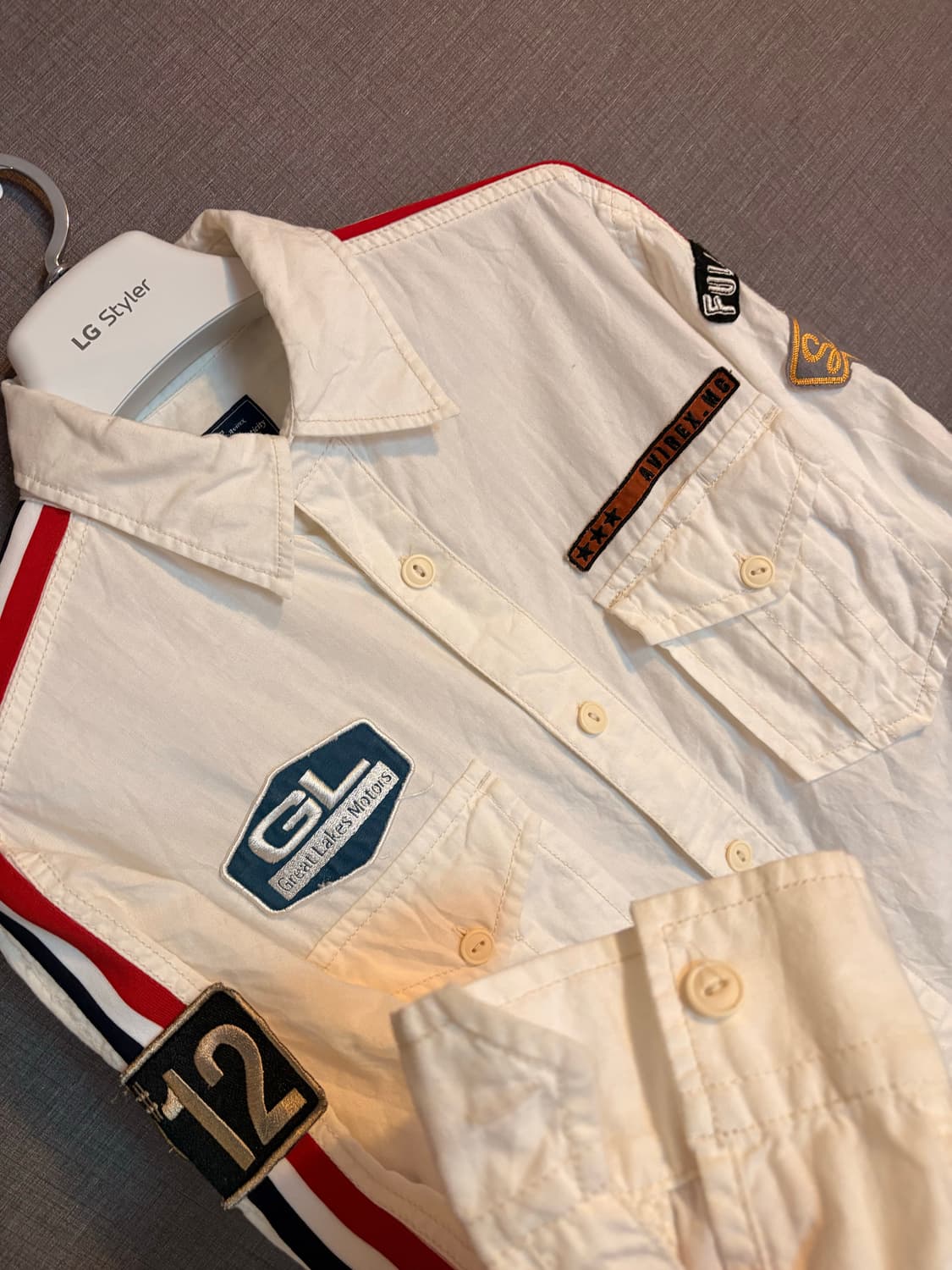 Avirex 레이싱셔츠 Japan 상품이미지3