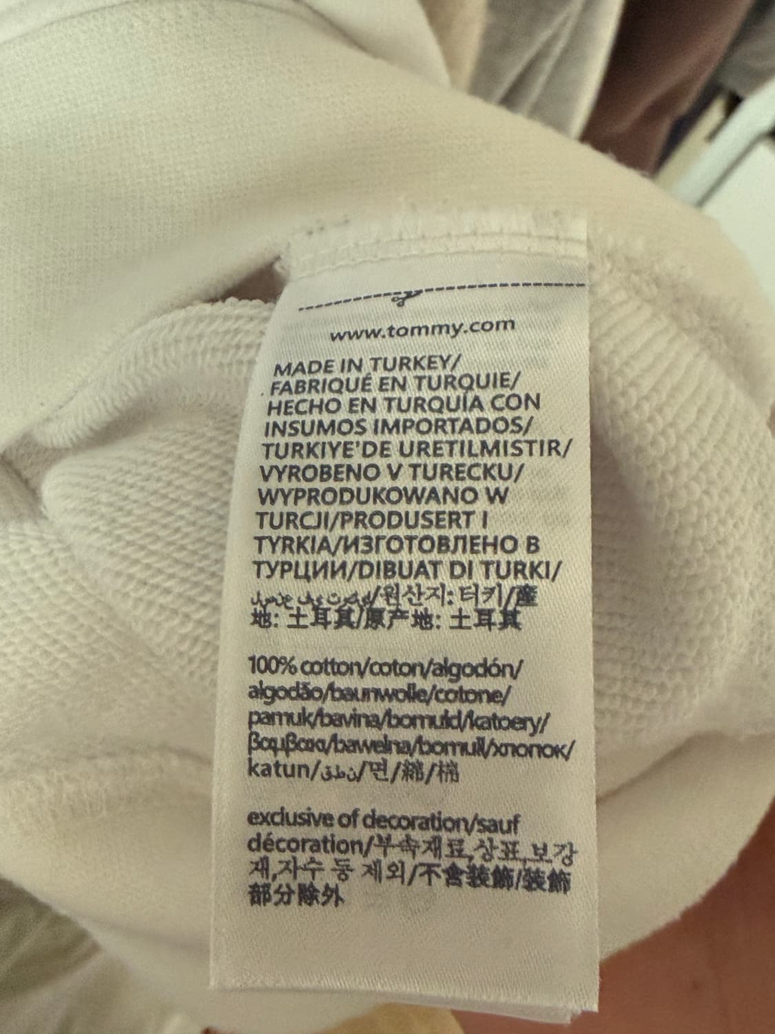 타미힐피거 맨투맨 상품이미지2