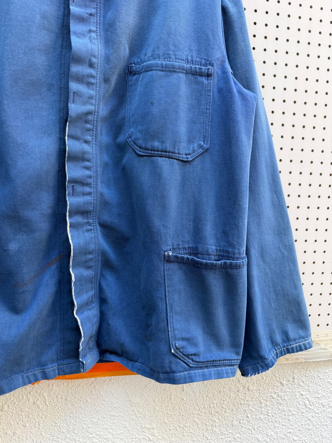 FADED WASHED DENIM FRENCH 페이드 데님프렌치워크자켓 상품이미지7