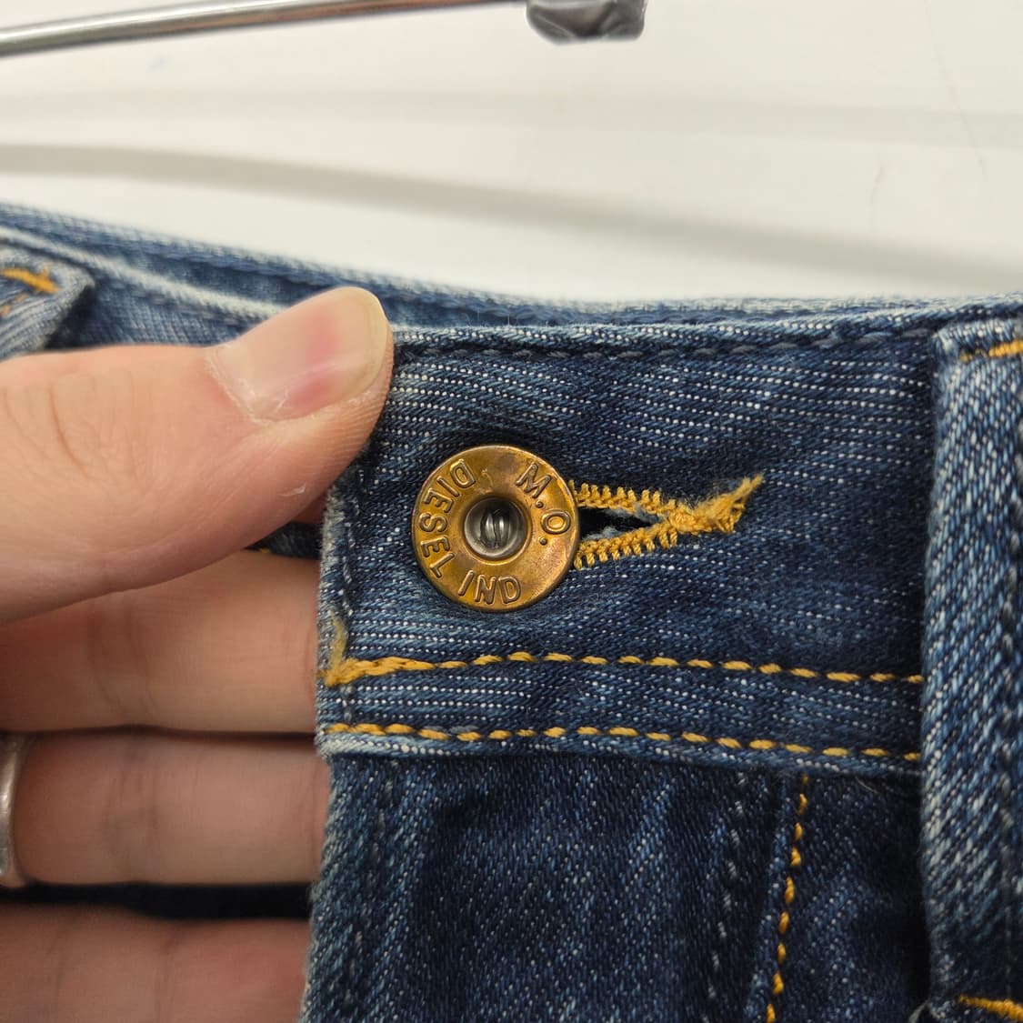 디젤 데님 청바지 데미지 워싱진 31in 상품이미지5