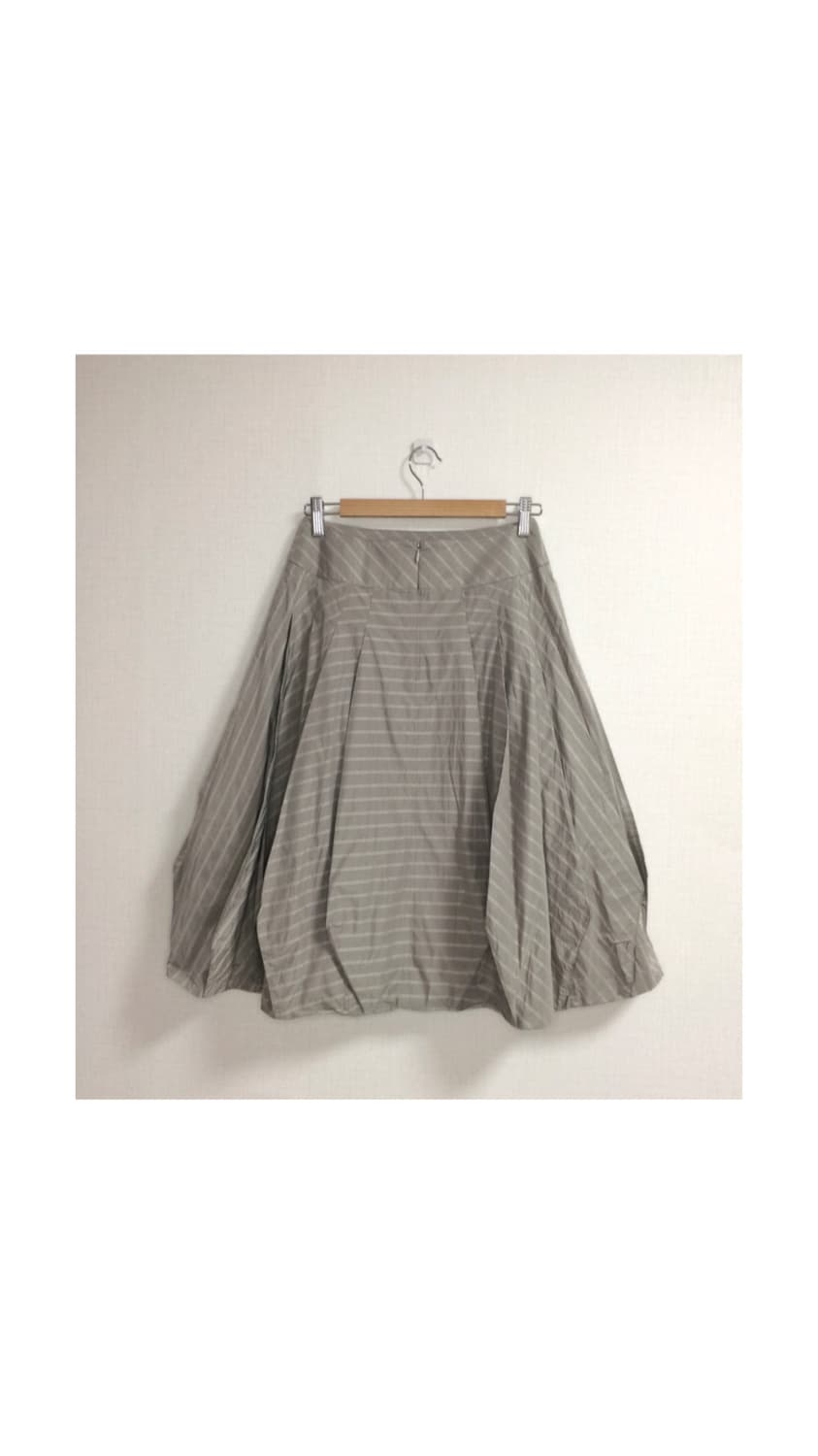 hiroko bis 히로코 비스 그레이 스티치 벌룬 스커트 상품이미지5