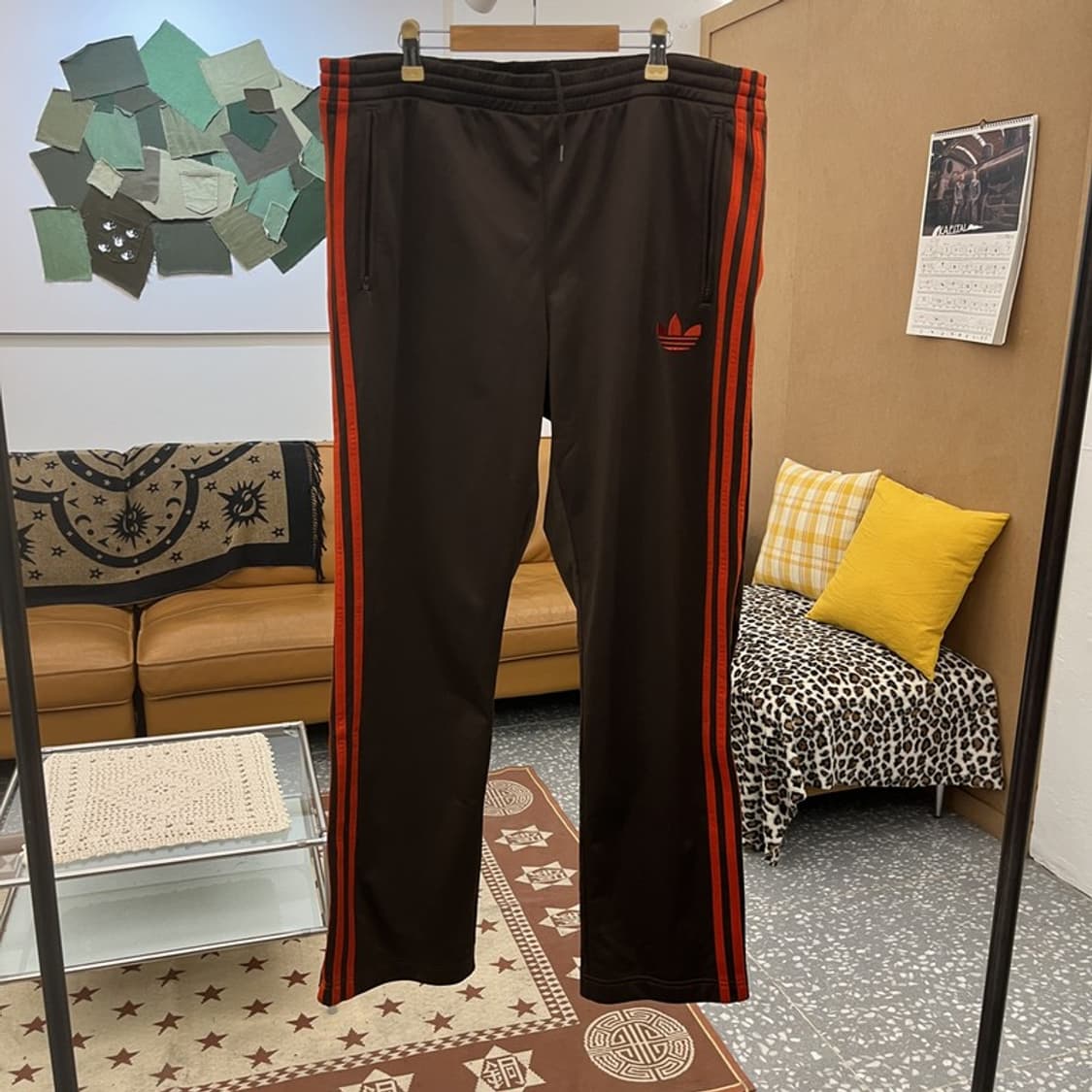 아디다스 00's Y2K 흑탭 파이어버드 트랙팬츠 105 C10041 상품이미지3