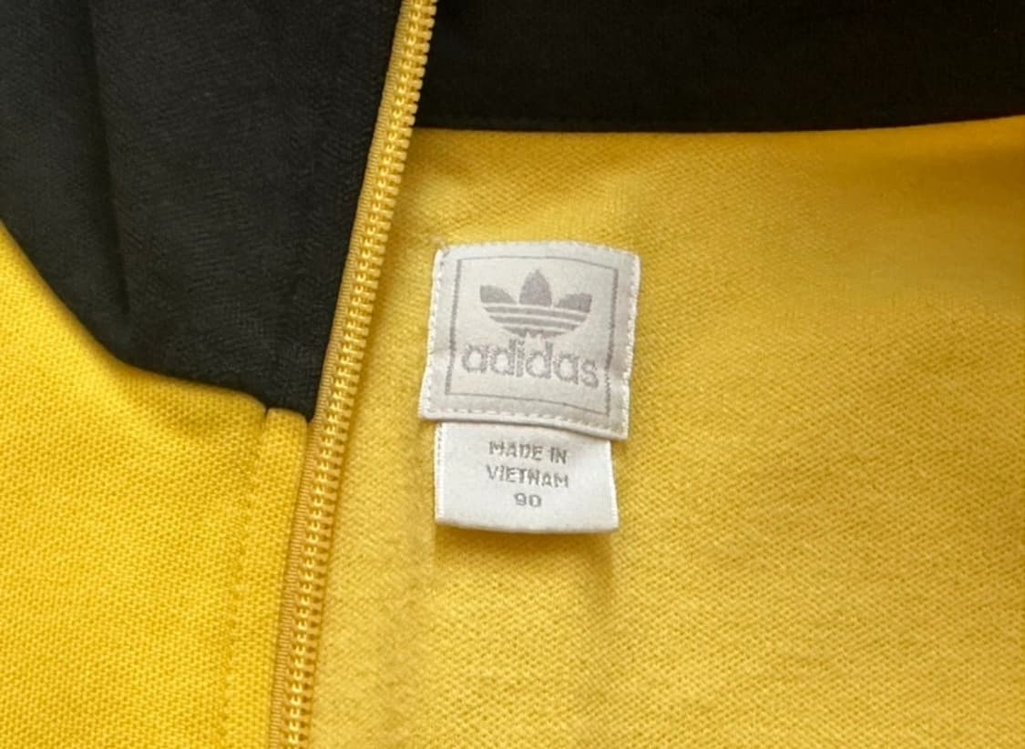 희귀 아디다스 파이어버드 옐로우 블랙 검정 노검 검노 베켄바우어 져지90 상품이미지3