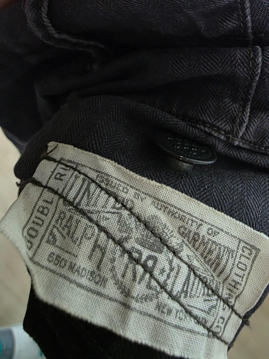 RRL 헤링본필드 블랙 32/30 상품이미지2