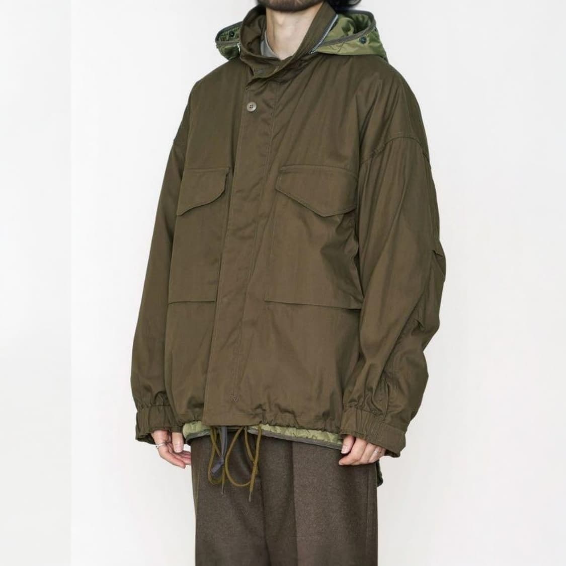 마카웨어 m-65 쇼트 오버 라이닝 자켓 상품이미지10