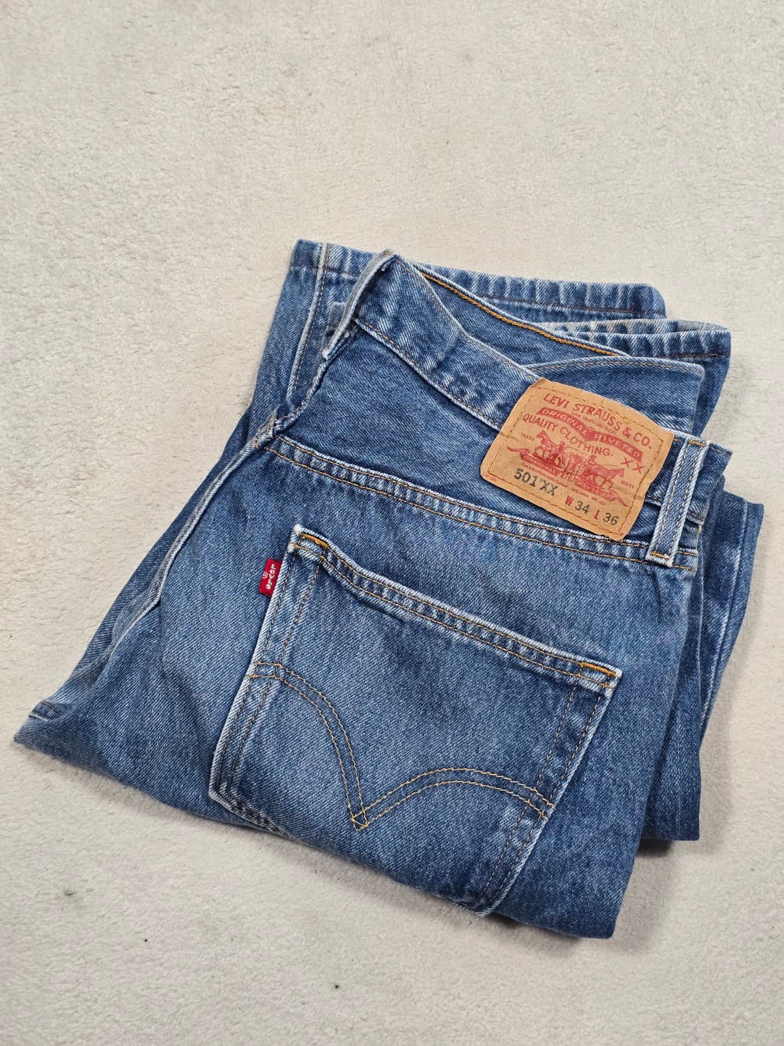 리바이스 501XX 데님 청바지 34 상품이미지1