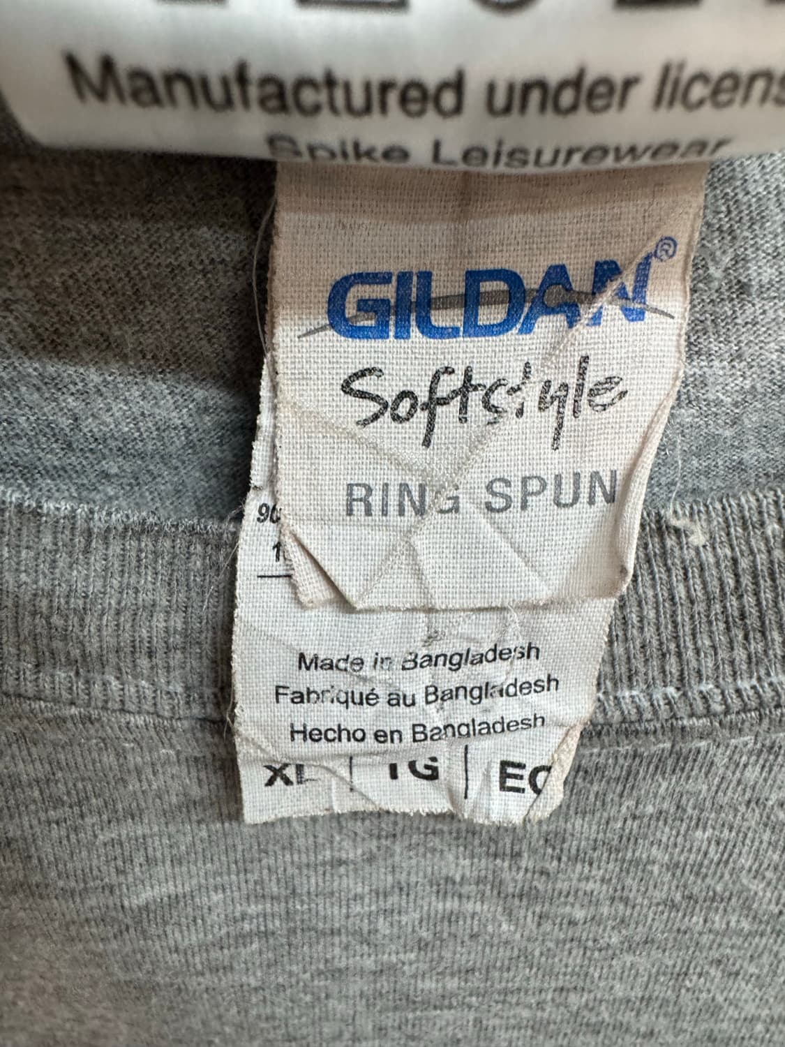 gildan 빈티지 비틀즈 그레이티셔츠 XL 상품이미지6