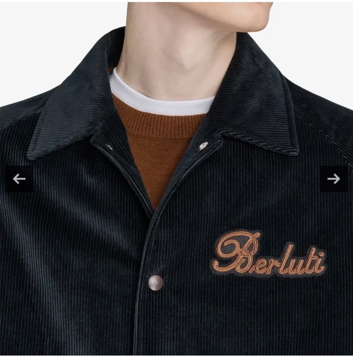 (A+/48) / 벨루티 코듀로이 코치자켓 상품이미지9