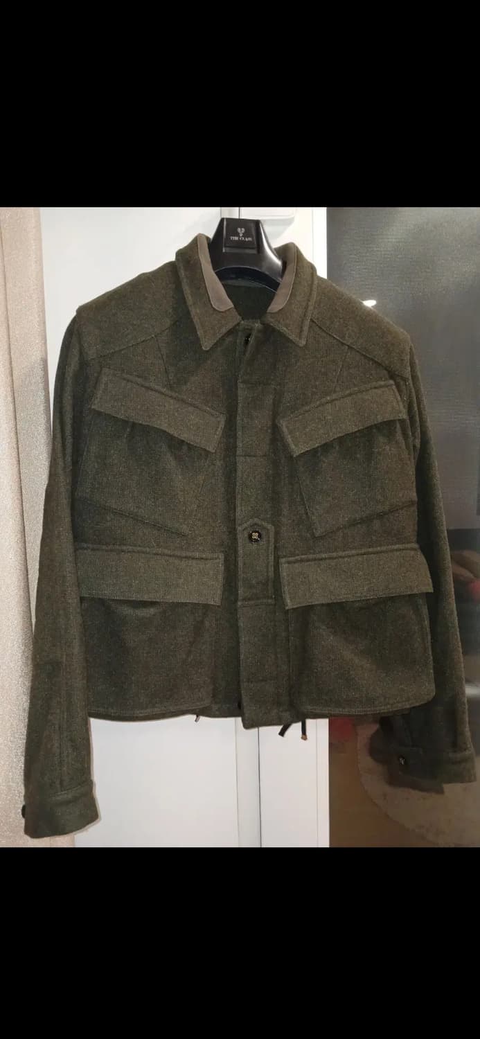 YSL rive gauche WOOL MILITARY COAT 상품이미지1