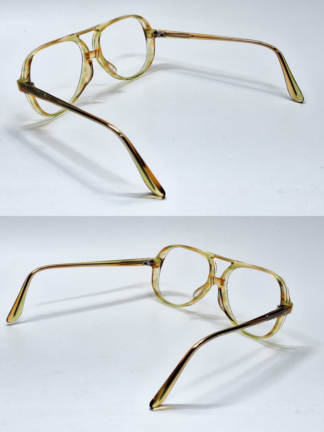 80s 이탈리아제 빈티지 데드스톡/HOYA 0152 안경테 52mm 상품이미지6
