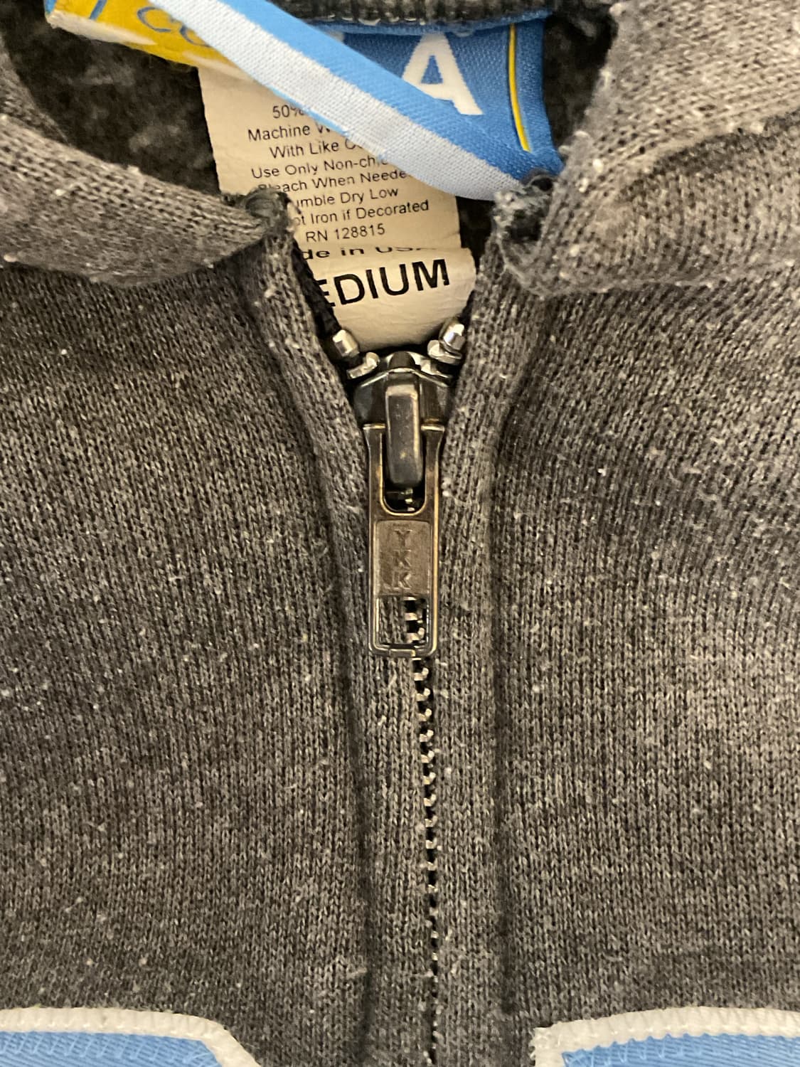 UCLA made in usa zip up hoodie 상품이미지5