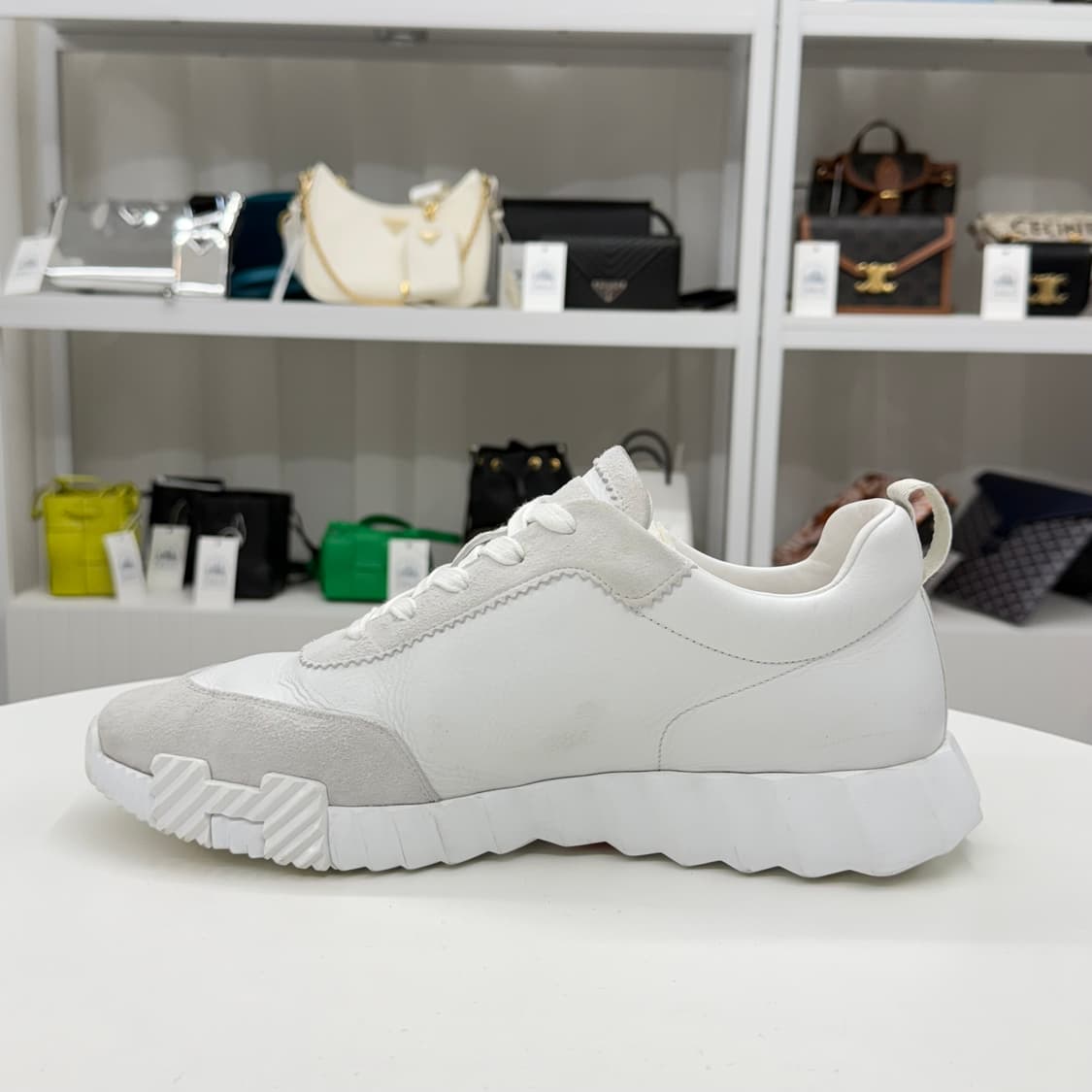 [42] 에르메스 카프스킨 바운싱 스니커즈 상품이미지4