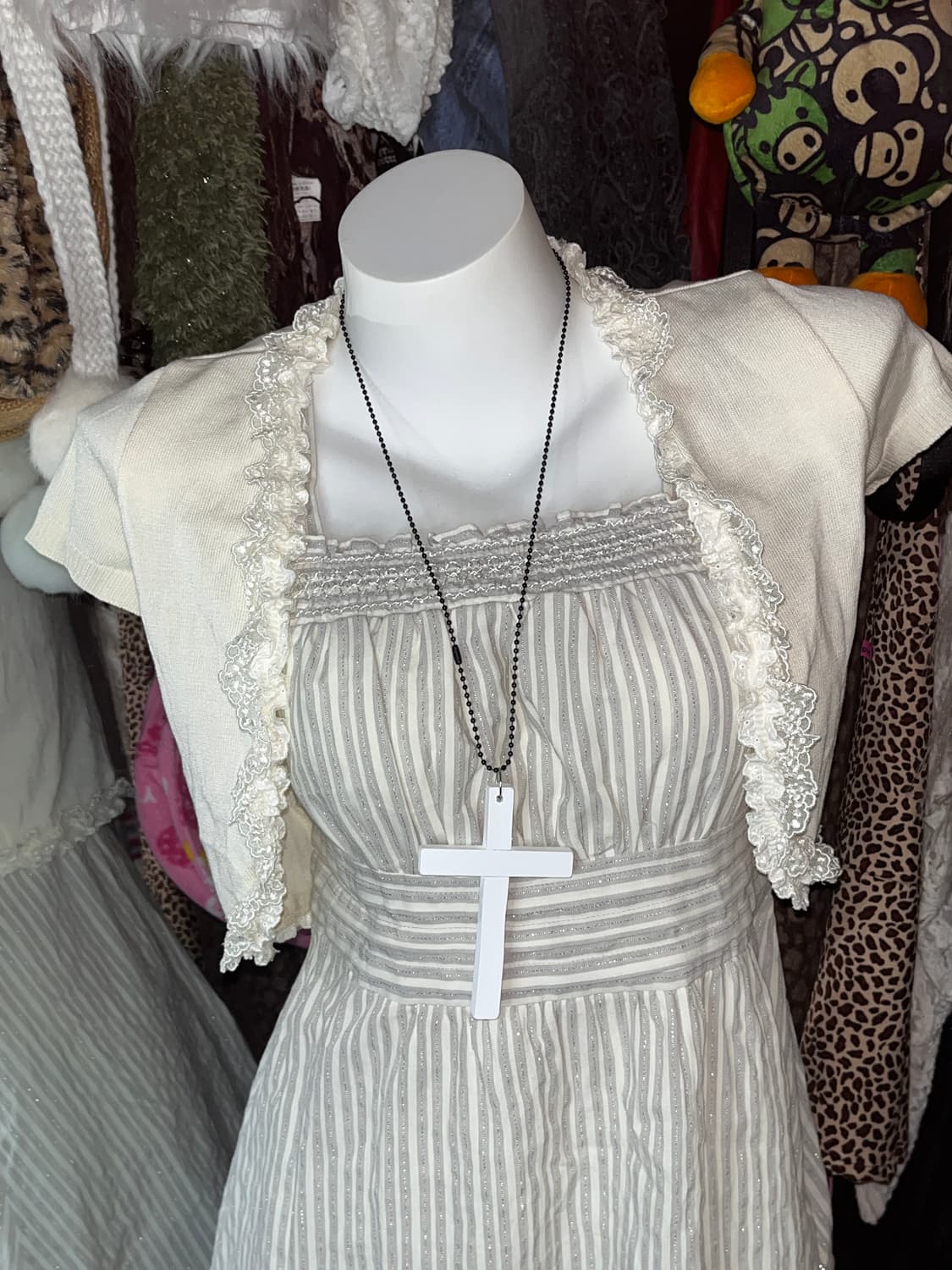 로맨틱 히메 모리 레이스 볼레로 상품이미지1