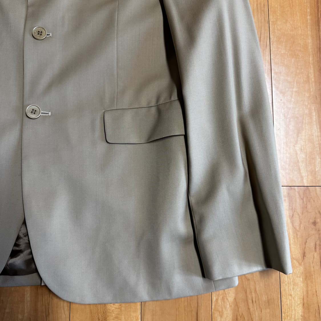 코스 COS 3버튼 울 블레이저 베이지 52 상품이미지2