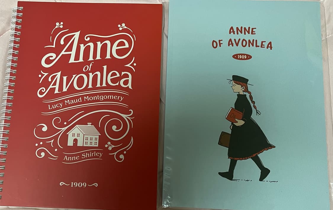 [10월까지처분]빨간머린 앤 노트 세트 상품이미지1