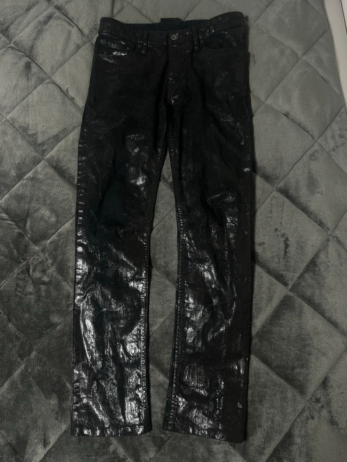 LGB S-wolf 코팅 데님 부츠컷 플레어 스키니 상품이미지1