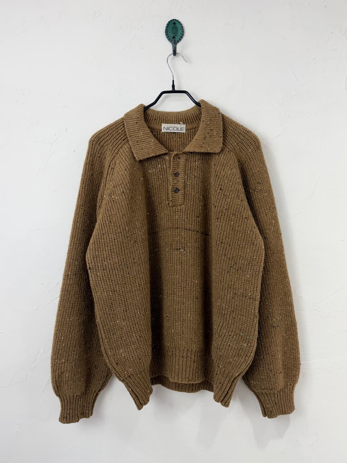 90s monsieur NICOLE PK 니트 상품이미지1