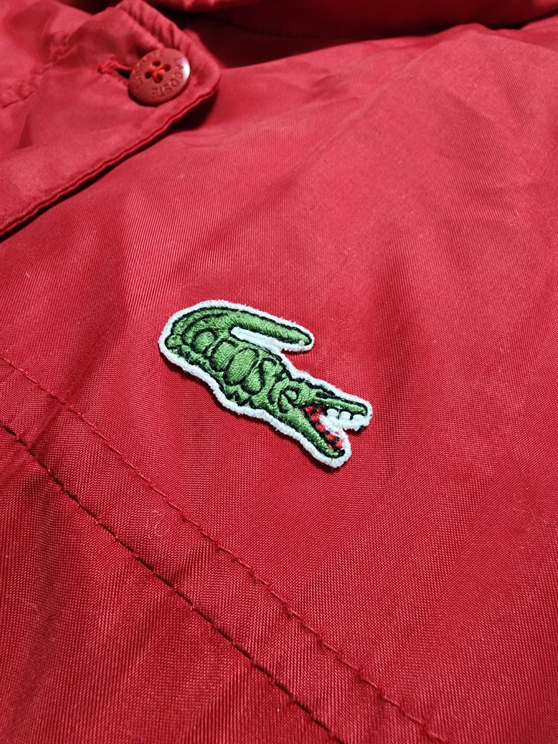 90's 빈티지 서광 라코스테 리버서블 구스 패딩 점퍼 상품이미지6