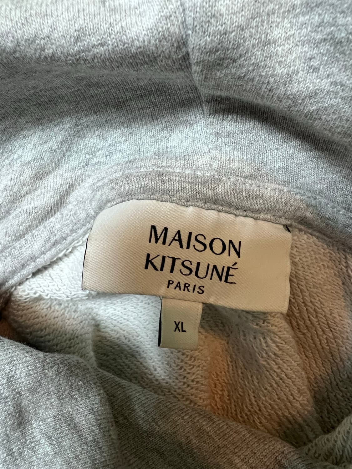 메종 키츠네 그레이 후드티 상품이미지4