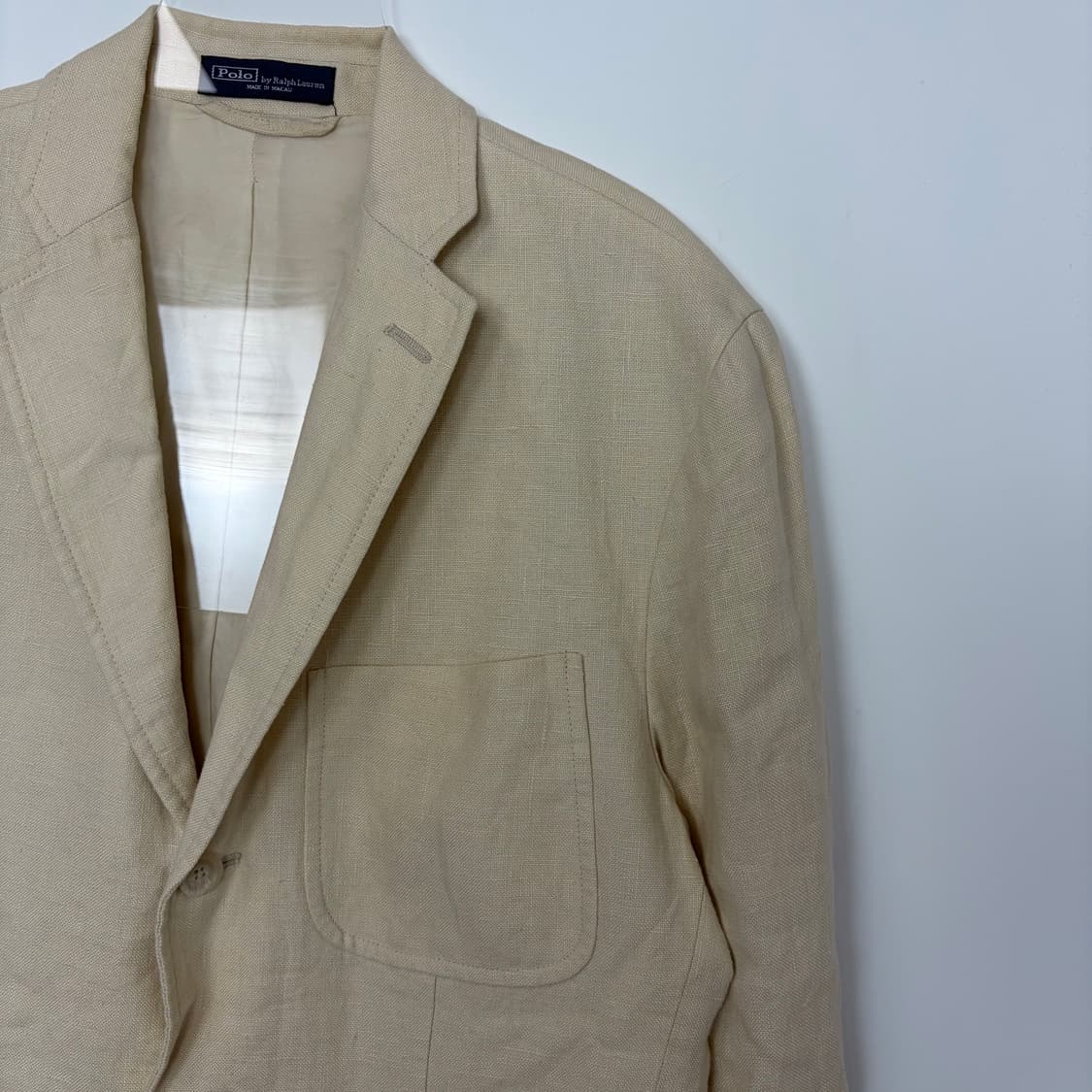 폴로 랄프로렌 린넨 블레이저 자켓 상품이미지3