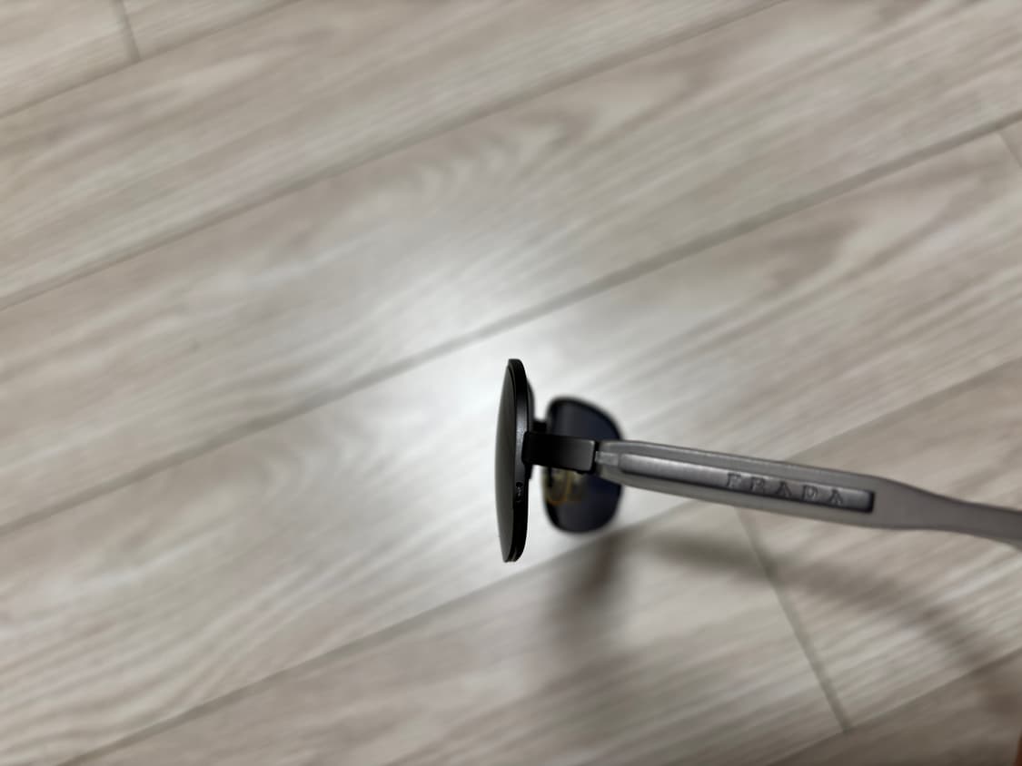 프라다SPR60C 반무테 안경 상품이미지3