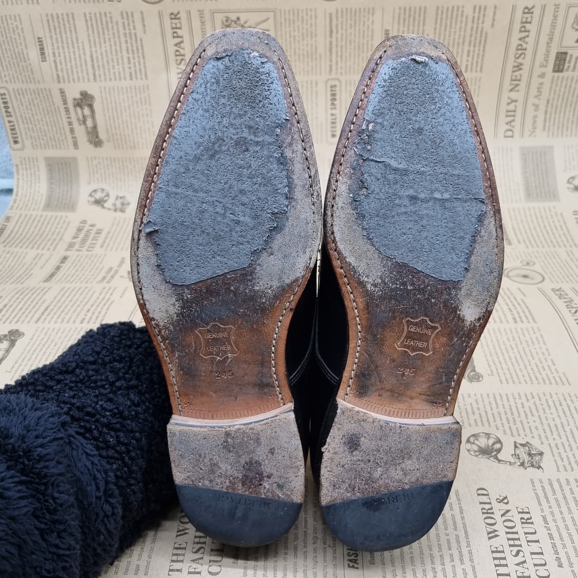 금강헤리티지리갈 레더 남성로퍼245 상품이미지3