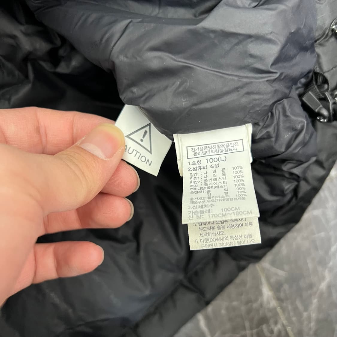 노스페이스 고어텍스 노벨티 써밋 구스다운 패딩 자켓 상품이미지10