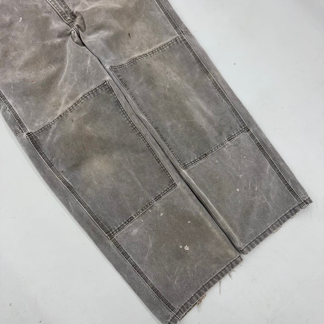 칼하트 OG 더블니 카펜터 와이드 워크 팬츠 오버롤 멜빵 상품이미지5