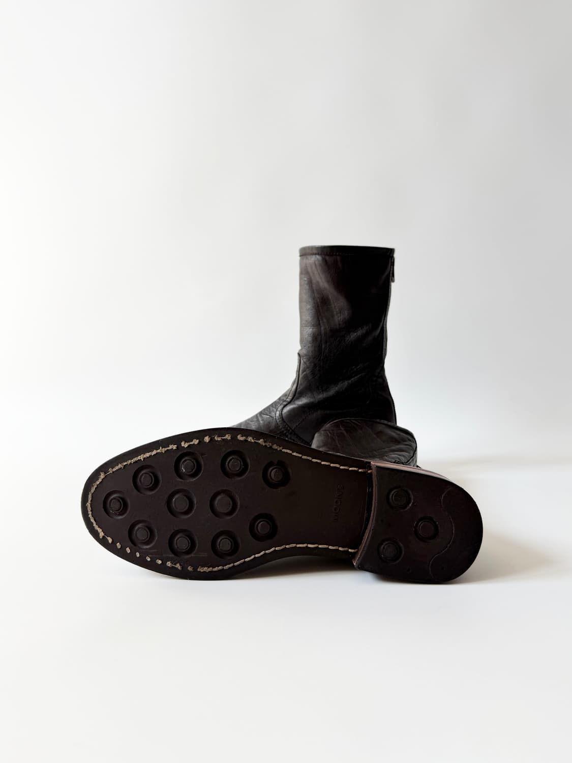 Vintage 빈티지 소프트 레더 부츠 상품이미지7