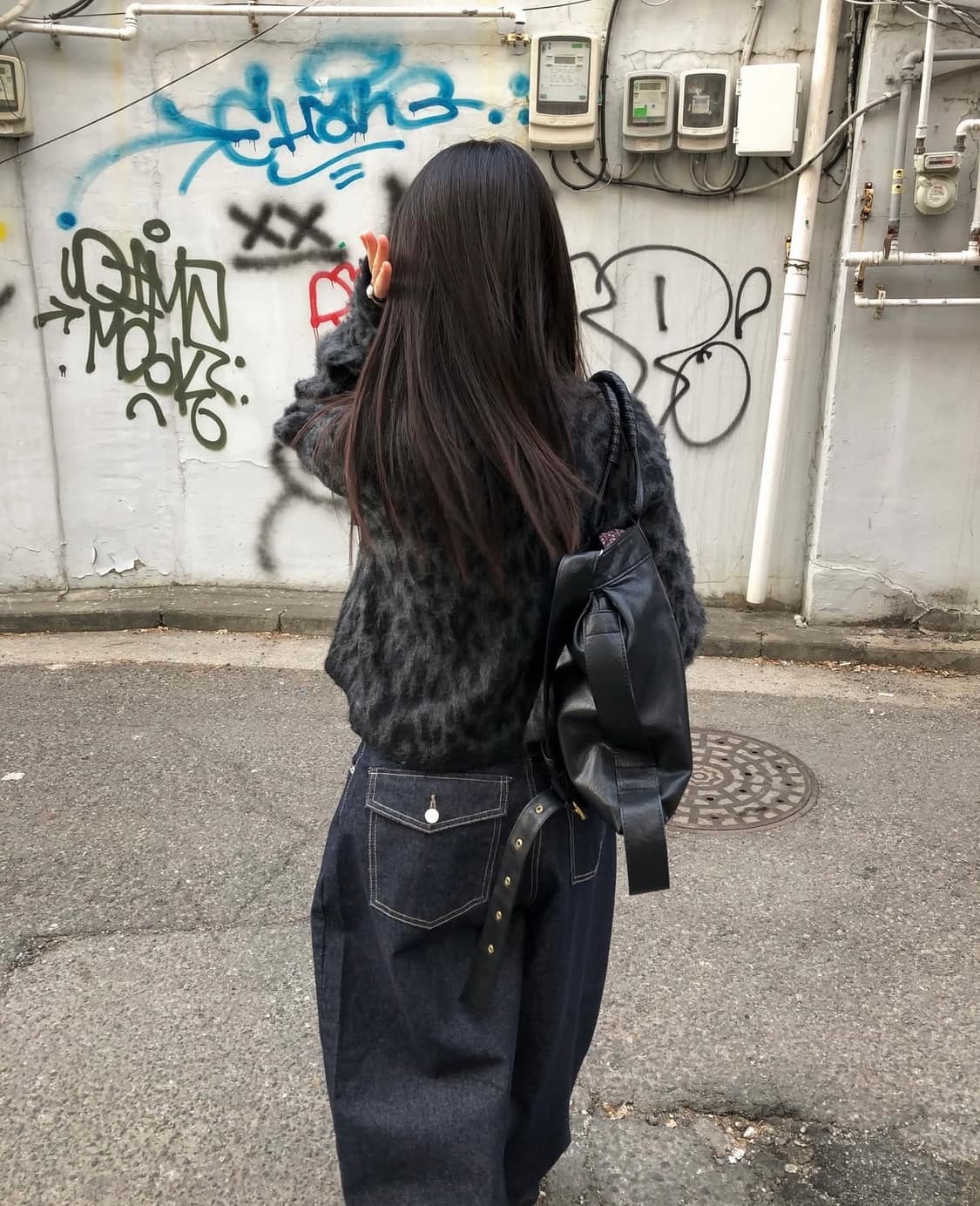 Seoul based 레오파드 가디건  상품이미지4