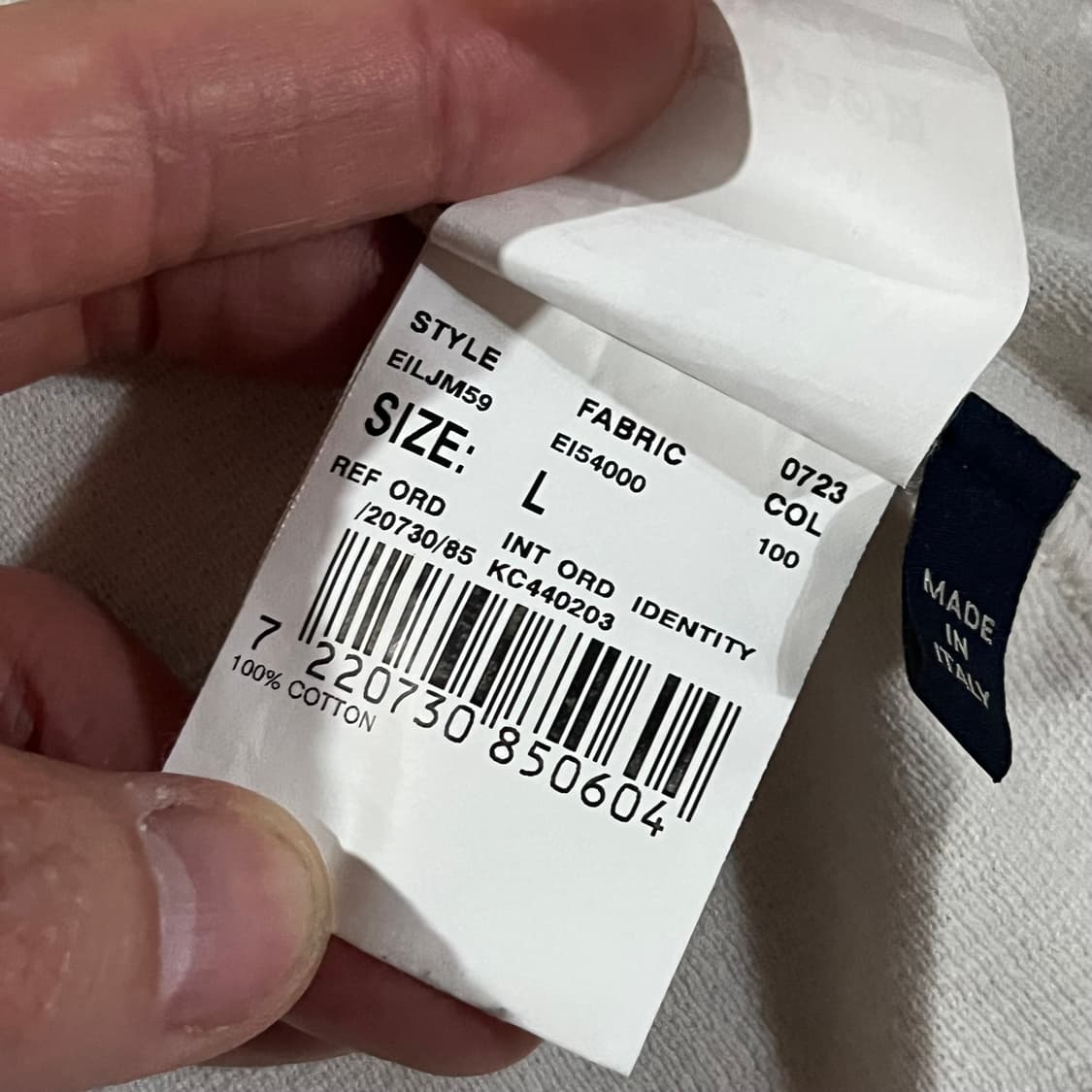 [100] 라르디니 부토니에 니트 스판자켓 상품이미지10