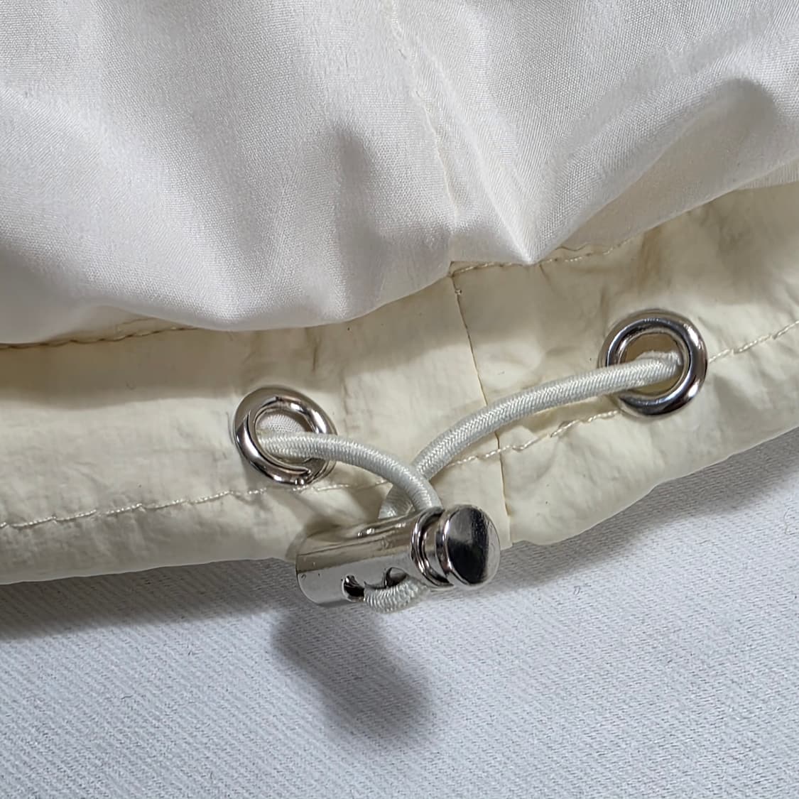 1789 CONCEPT 크림 하이넥 니트패딩 (신상, 2024년 제작) 상품이미지8