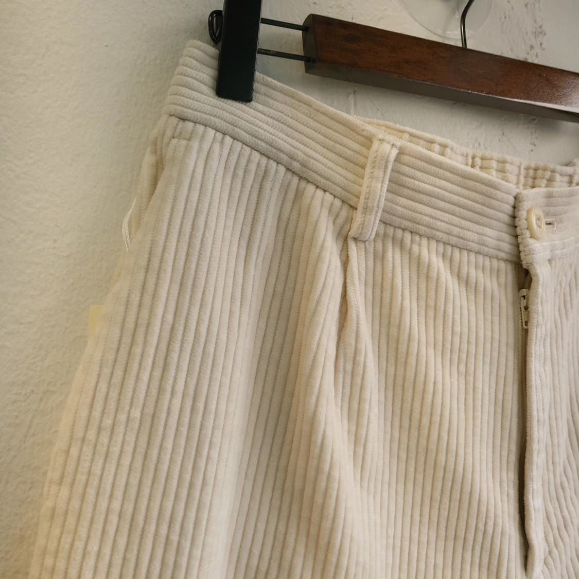 GU 크림화이트 코듀로이 팬츠 상품이미지4