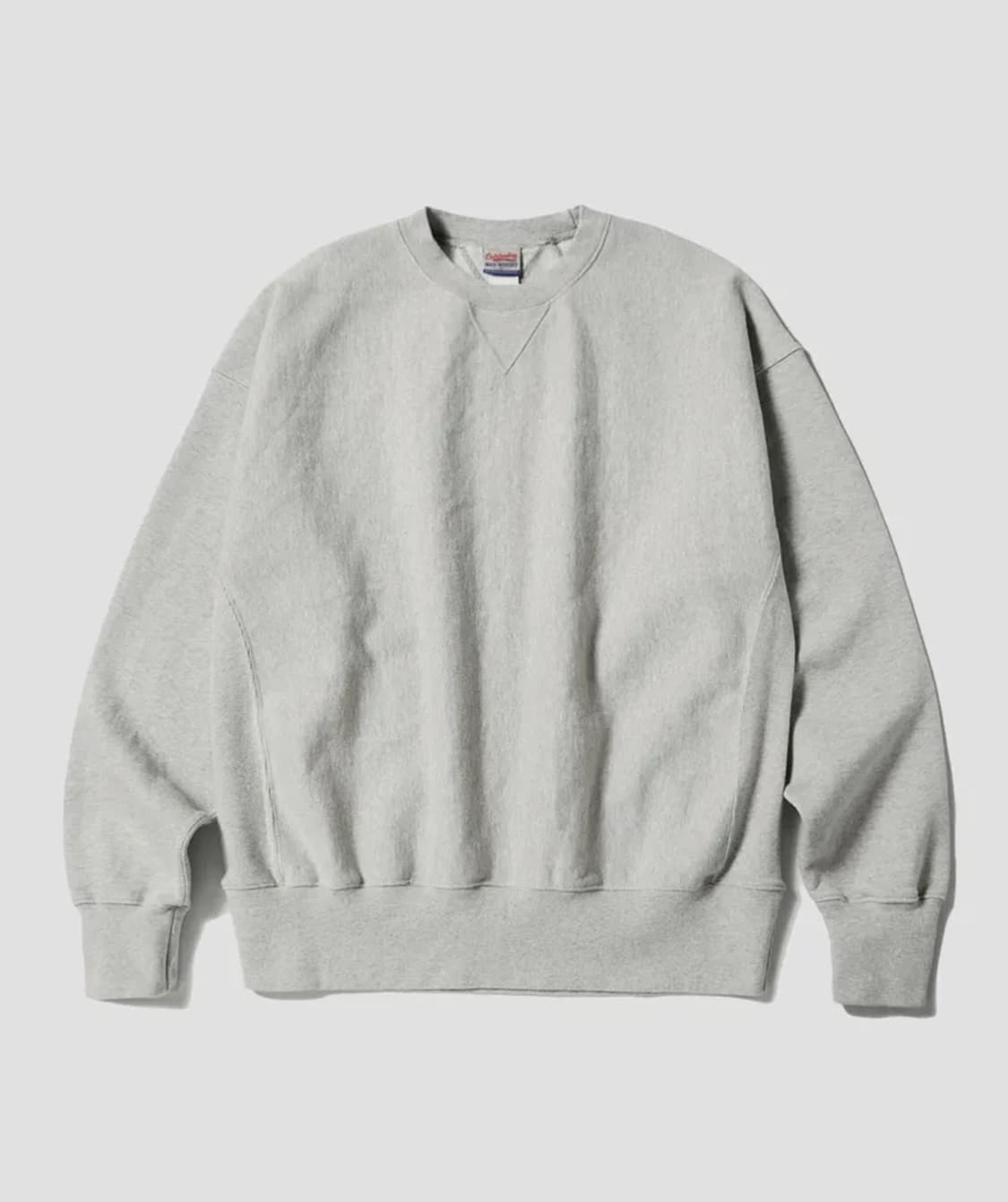 아웃스탠딩 REVERSE HEAVY SWEAT_3% 멜란지 그레이 상품이미지1