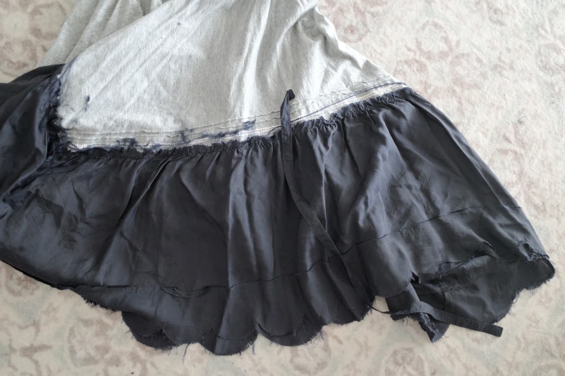 Comme des garcons unbal skirt 상품이미지5